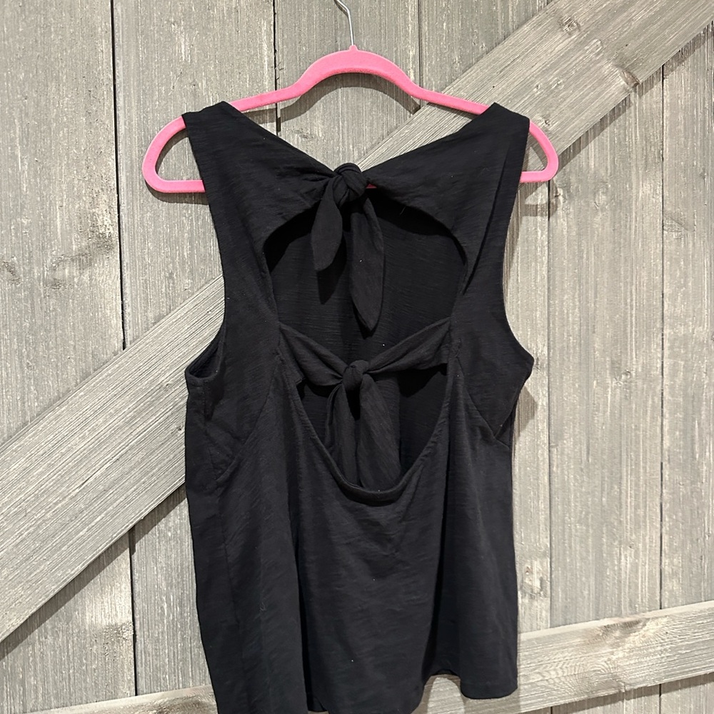 Anthropologie top by Ro and De Sleeveless, back detail